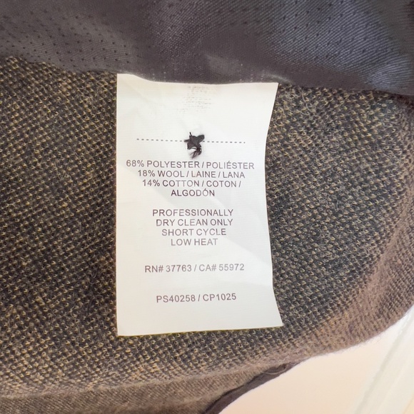 Perry Ellis Men's Wool Sweater Vest - XL - Dark Academia Ivy League Old Money - Picture 7 of 8